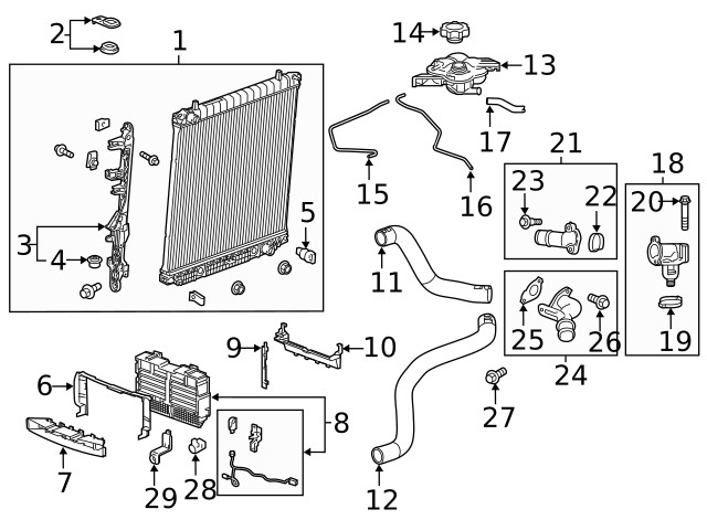 GM Front Bumper Shutter Baffle 84394062 OEM Replacement Part