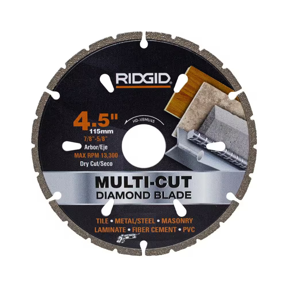 4.5 In. Diamond Multi-Cutting Blade