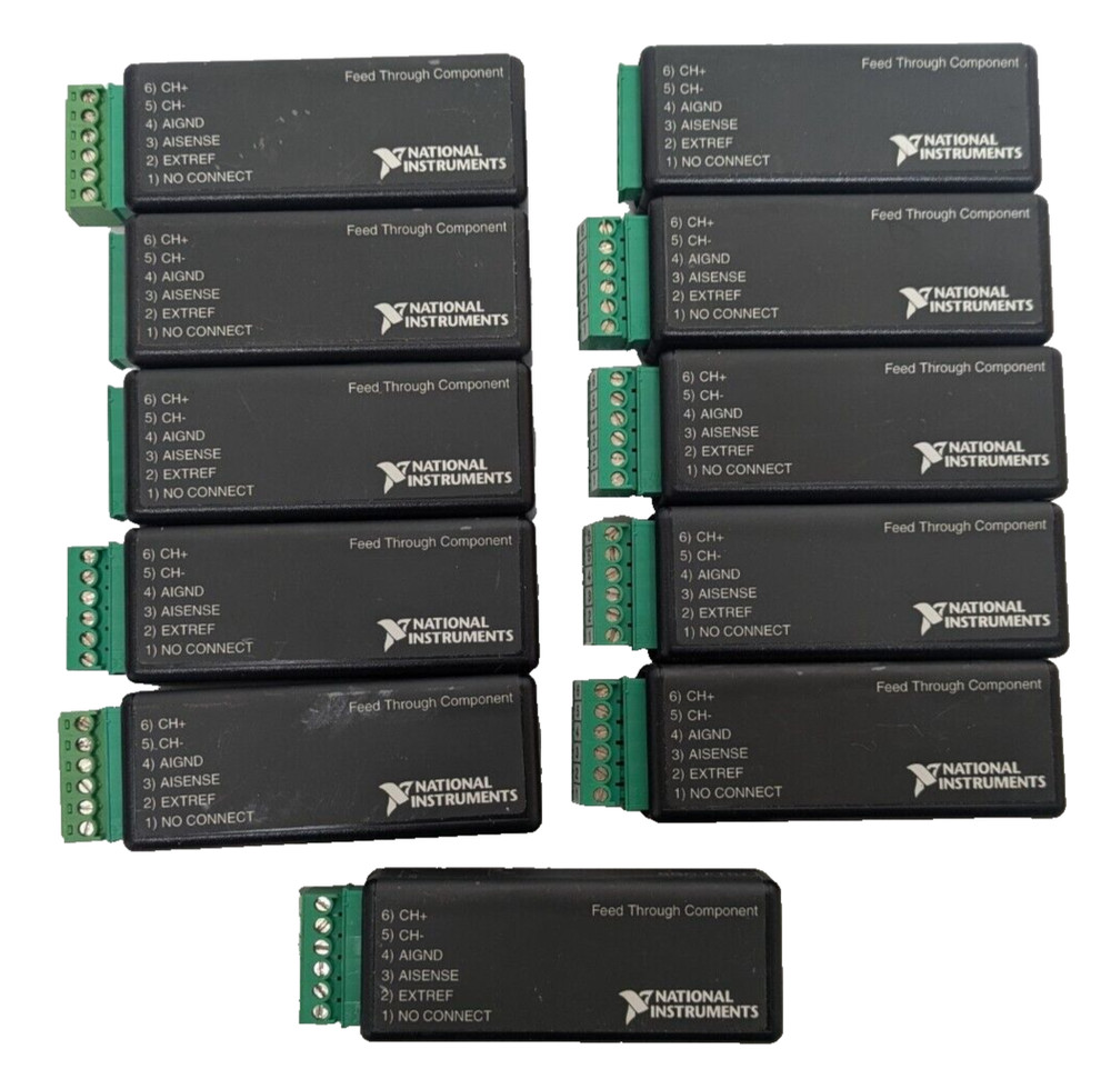 QTY 11 National Instruments SCC-FT01 Feedthrough/Breadboard Module for SC-2345