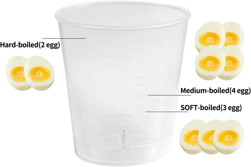Electric Egg Cooker Rapid – 8 Egg Capacity for Hard Boiled Eggs, Soft Boiled Egg