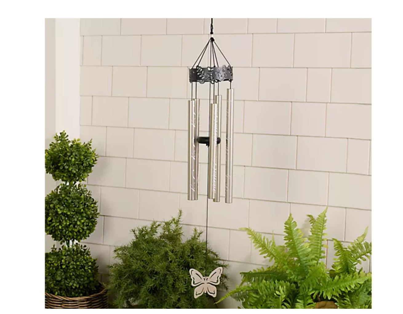 Home 2 Garden 36" 5-Bell Inspirational Hand Tuned Wind Chime