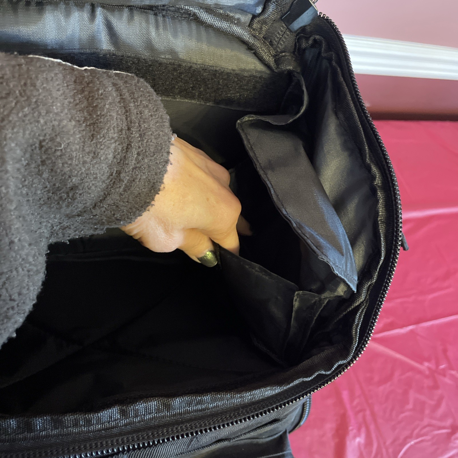 NWT Tactical Range Backpack Removable Divider Gun Cases Bag 4 Pistol Carrying