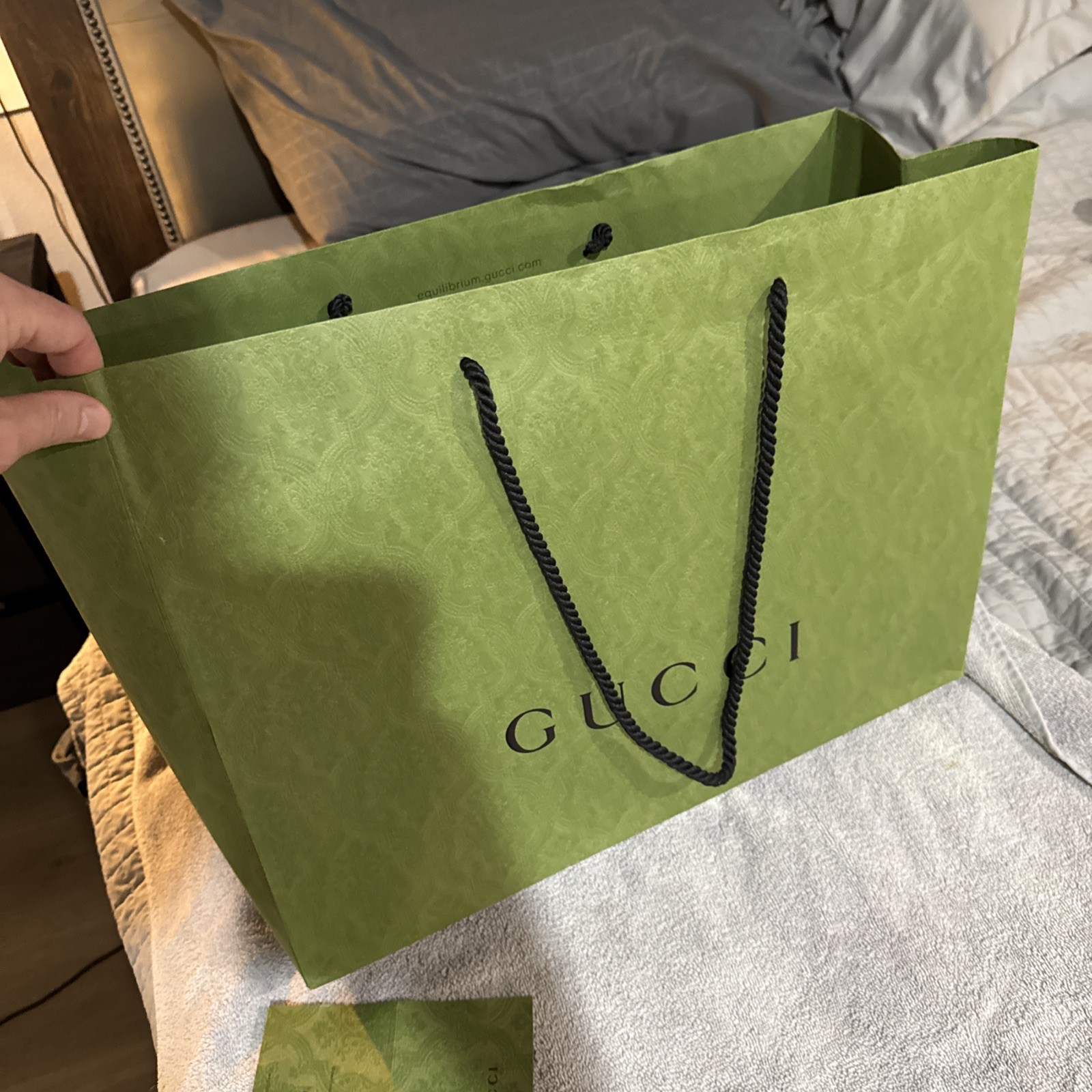 Authentic Gucci Large Magnetic Gift Box14.25 x 11 x 4.7/8” See Photos and BAG