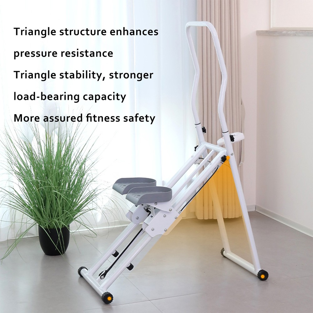 Vertical Climber Stair Stepper Machine For Home Gym Exercise Climbing Machine US