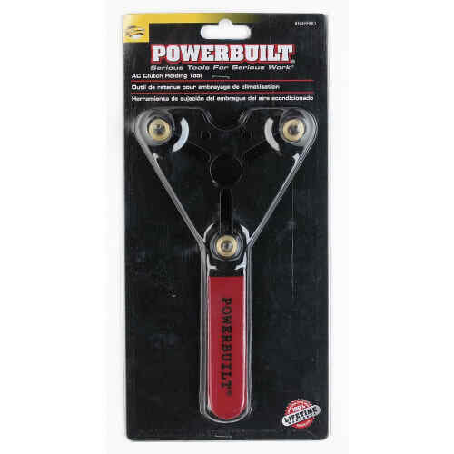 Powerbuilt 648980 Air Conditioner Clutch Holding Tool