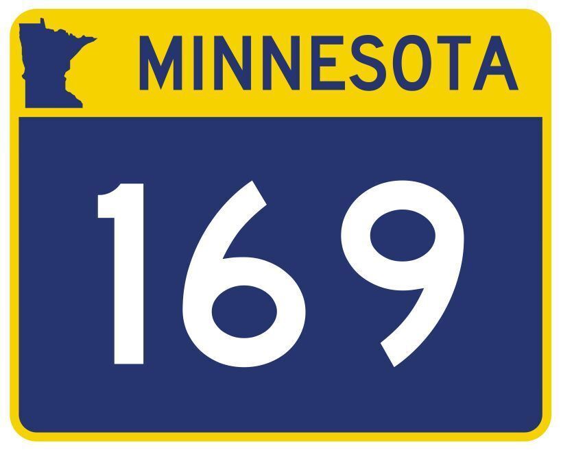 Minnesota State Highway 169 Sticker Decal