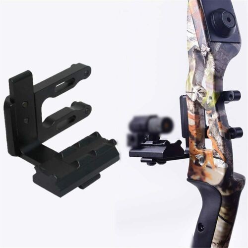 Aluminum Bow Sight Mount Bracket for Red Dot Laser Scope – Compound LH RH