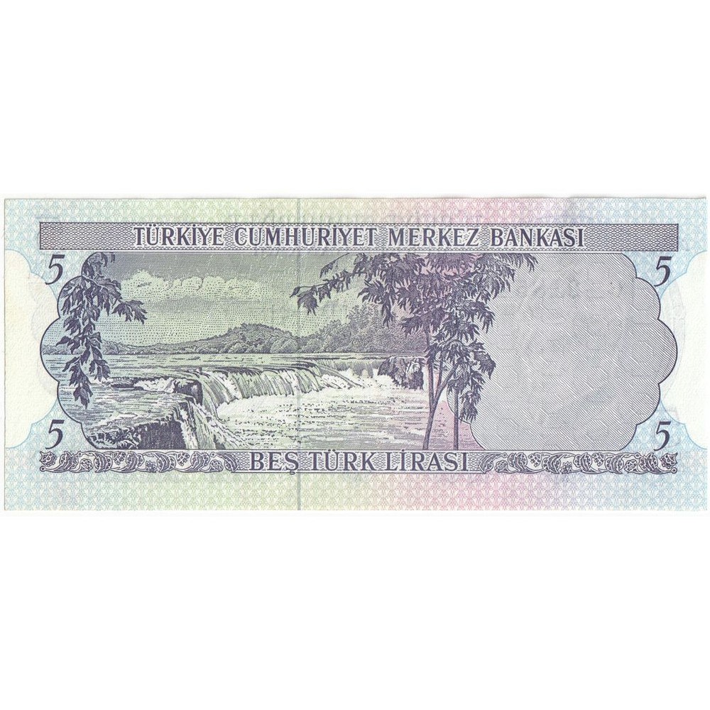 [#233111] Turkey, 5 Lira, UNC