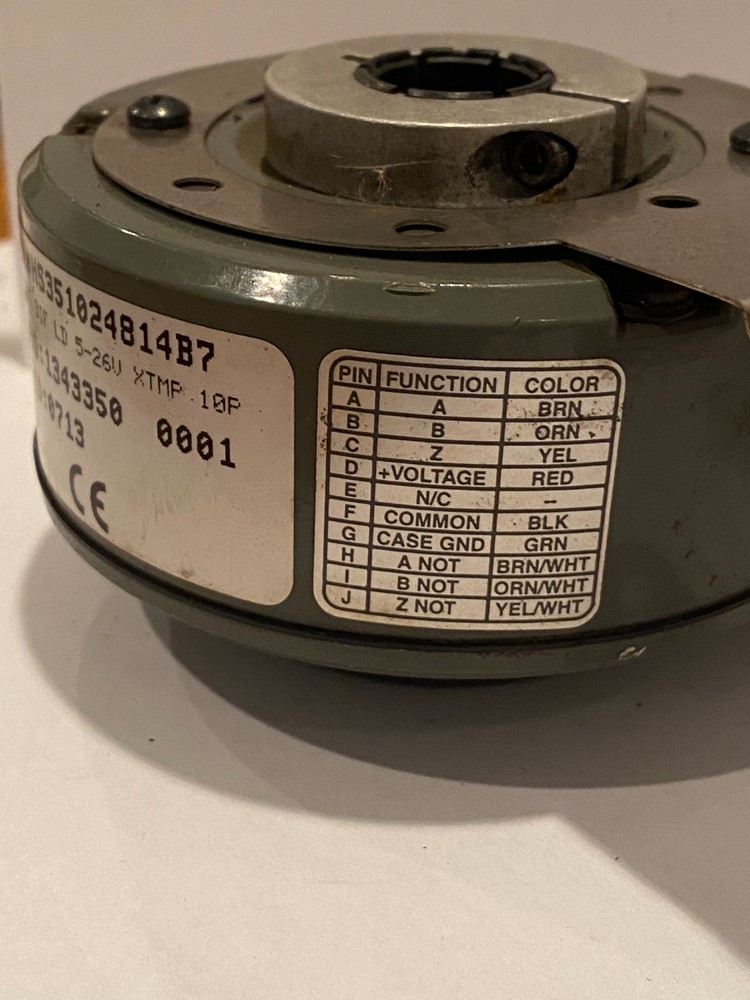 Hollow Shaft Encoder 1" Bore Dynapar HS351024814B7