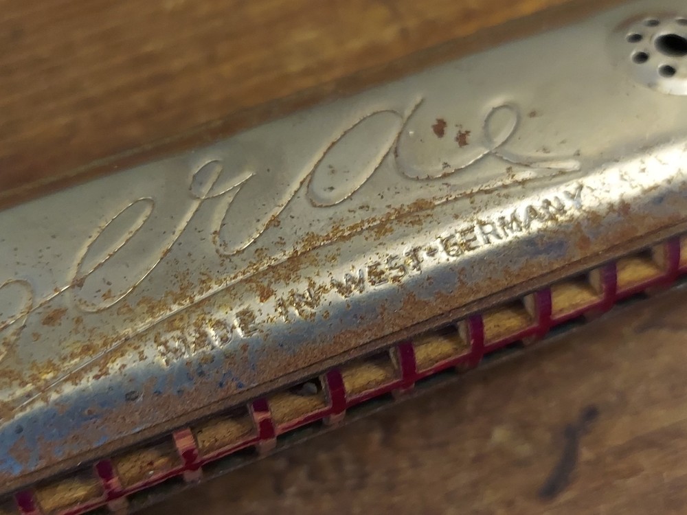 Vintage Opera Harmonica- West German US Zone w/ Box