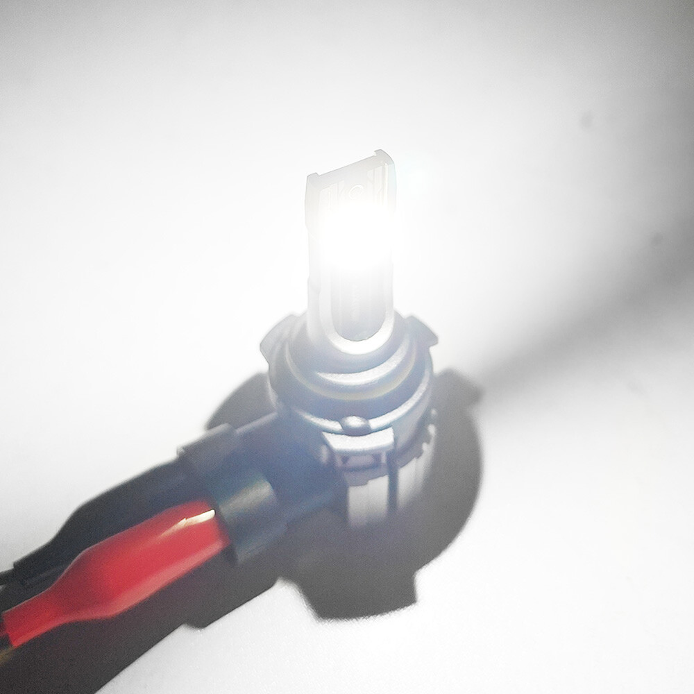 4x AUXITO 9005 H11 LED Combo Headlight Bulbs High Low Beam Kit Extremely White