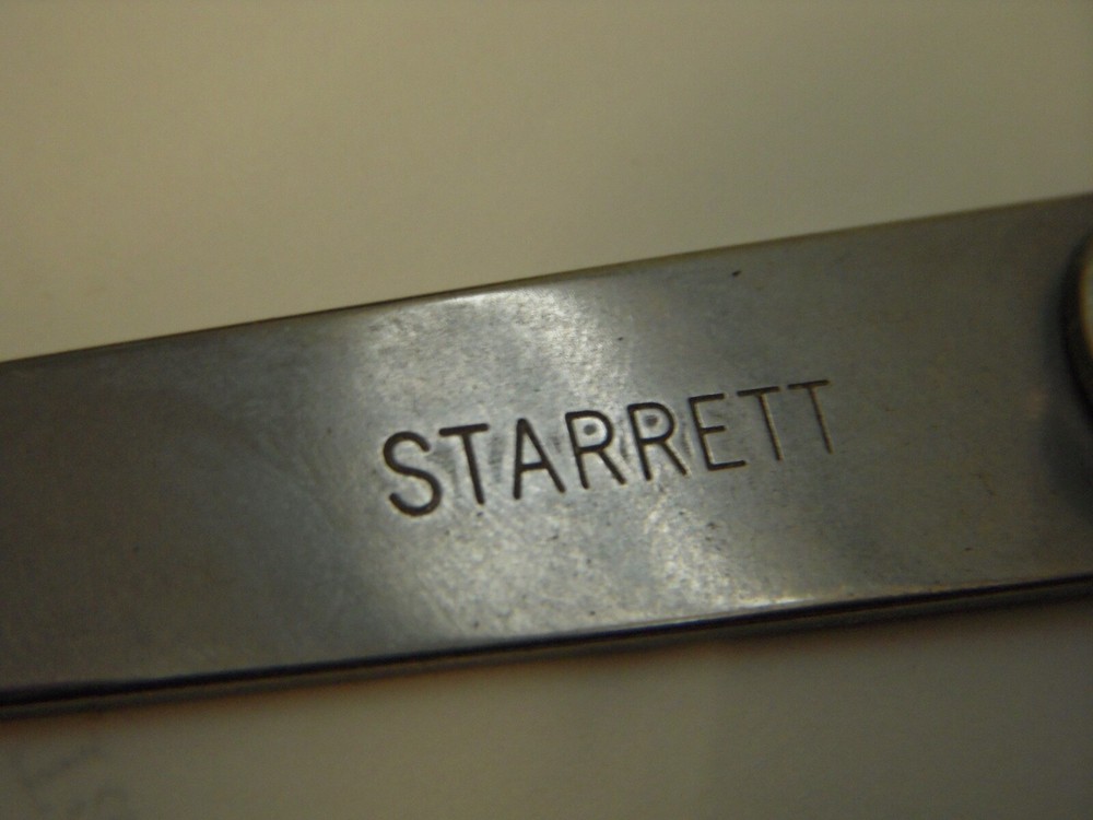 STARRETT 42-8 HERMAPHRODITE " CALIPER
