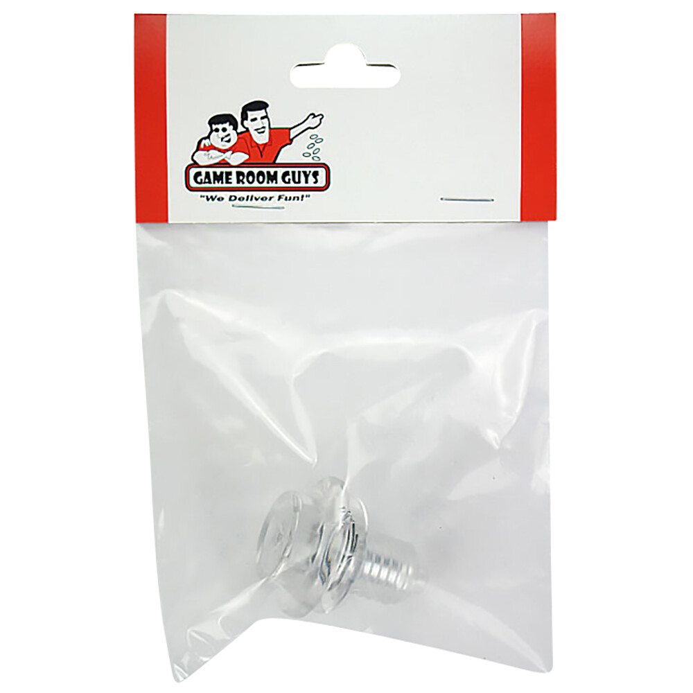 Pinball Machine Cabinet Flipper Button - Clear