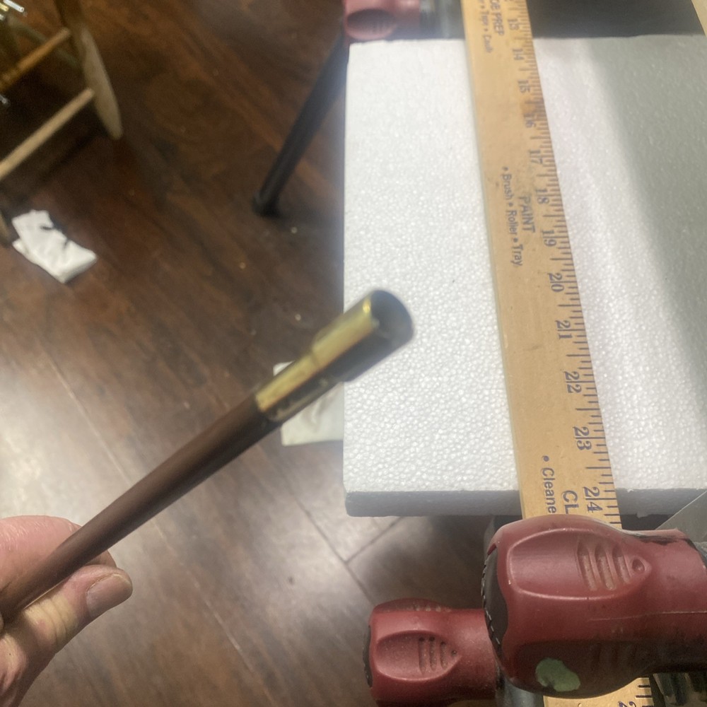 Muzzleloader Nylon Ramrod, 26 3/4" x 3/8", threaded tip