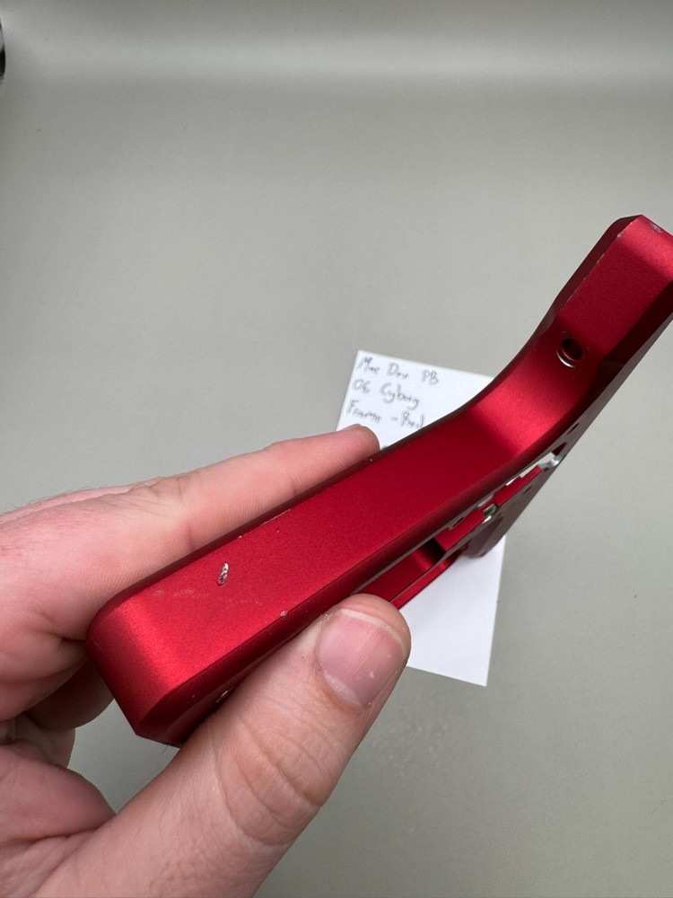 Mac Dev PB O6 Cyborg Frame-Satin Red