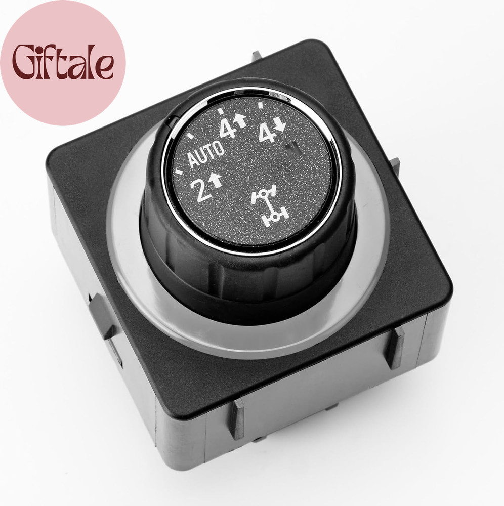 Auto 4WD Transfer Case Switch Control for 2014-2020 Chevy Silverado 1500 Suburba