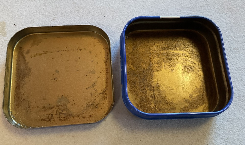 Vintage Kester Soldering Paste Tin 2 Oz Empty