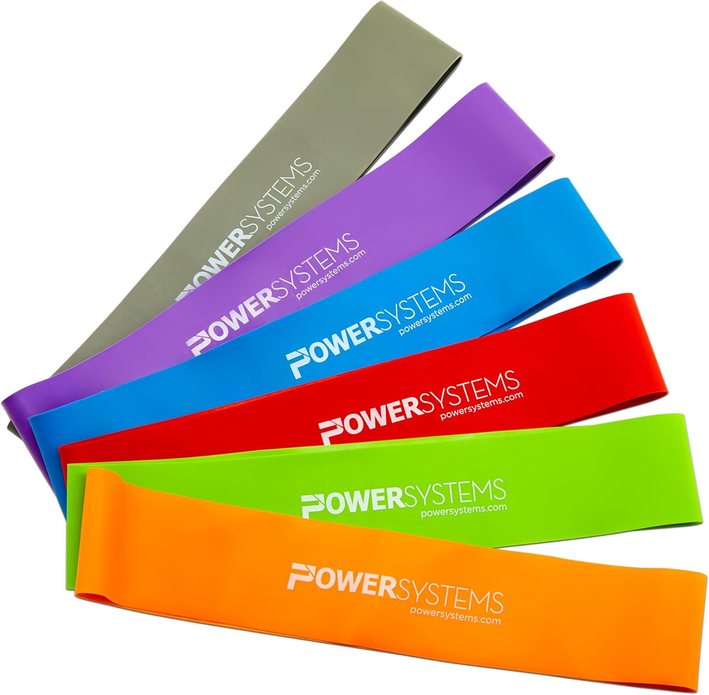 Power Systems Versa Loops Commercial Grade Resistance Bands, Exercise Loop Bands