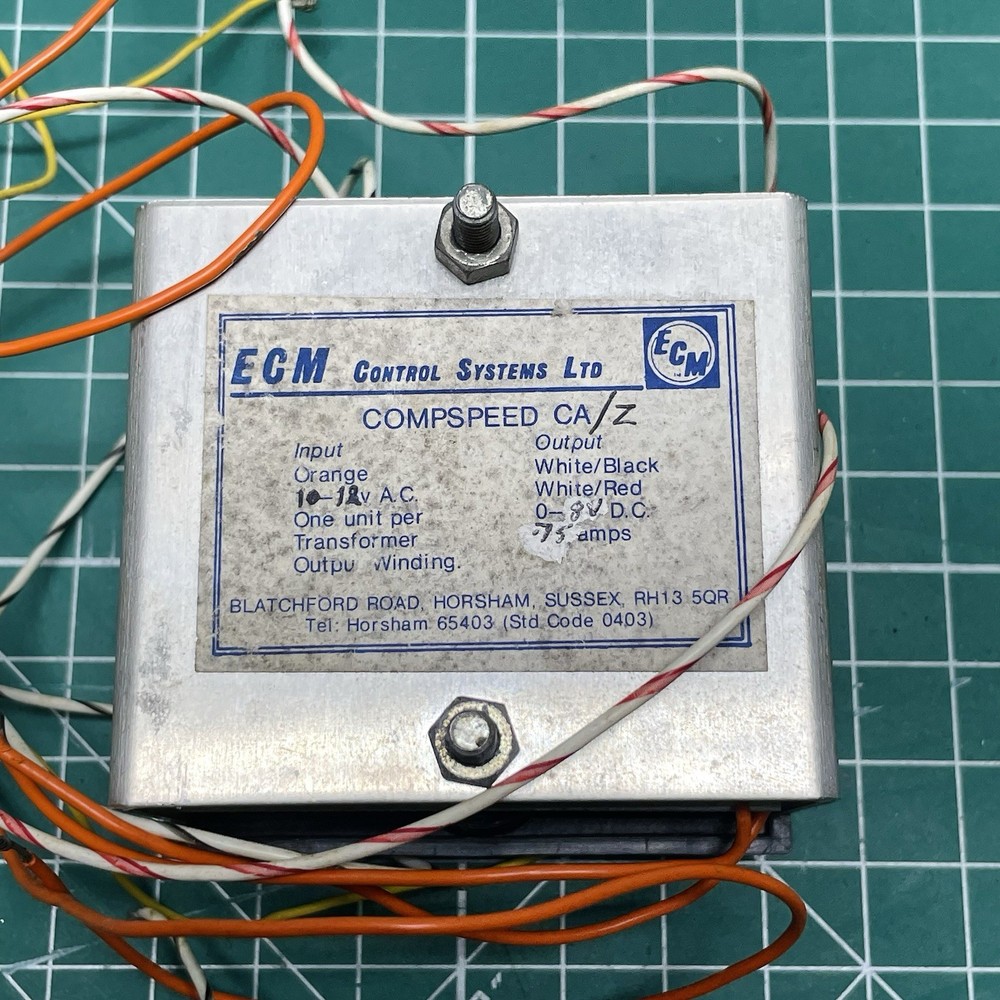 Compspeed ECM Model Railway Power Controller – For Parts / Unknown Working