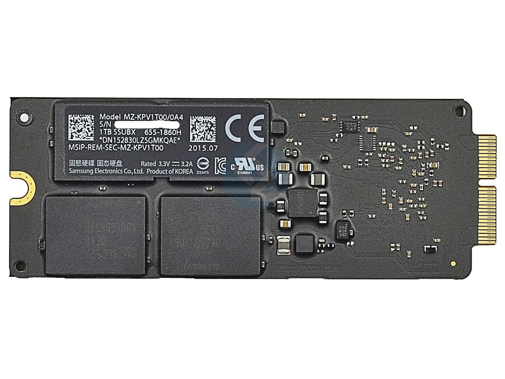 1TB SSD Solid State Hard Drive 655-1860H for Mac Pro A1481 2013
