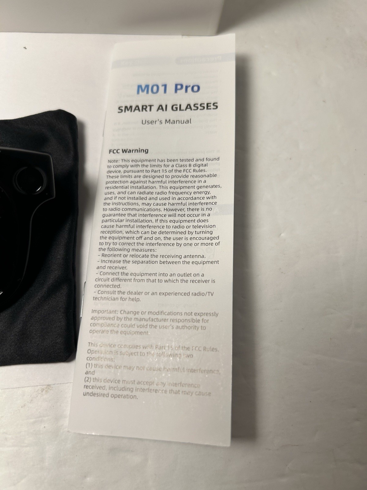 M01 Pro Smart AI Smart SunGlasses 5MP Camera WiFi Bluetooth