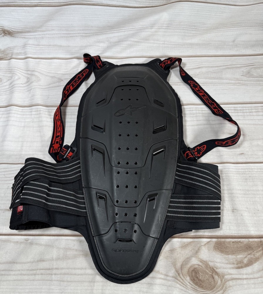 Alpinestars Bionic Back Protector Adjustable Waist Lightweight Durable Black Lg