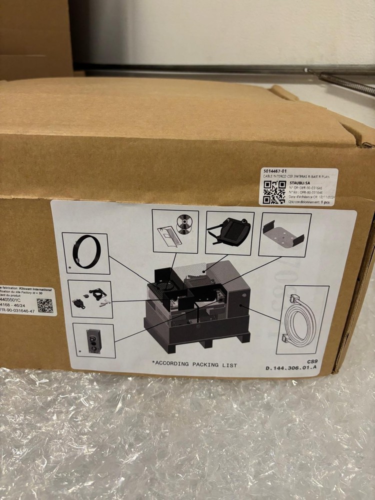 Staubli TX2-90 Robot CS9 controller.