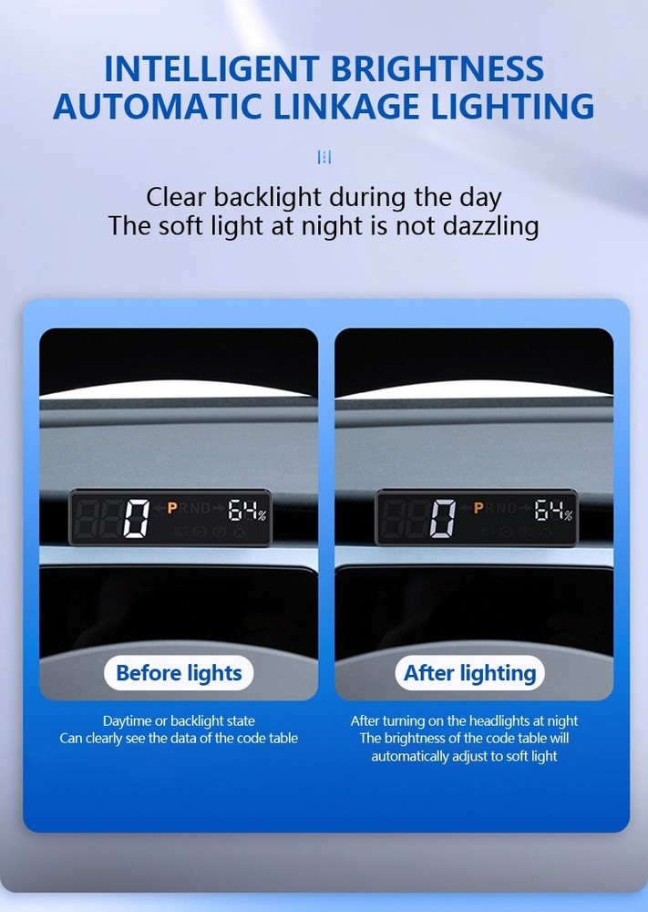 HUD Head Up Display Speedometer Projector Mini Screen For Tesla model Y model 3