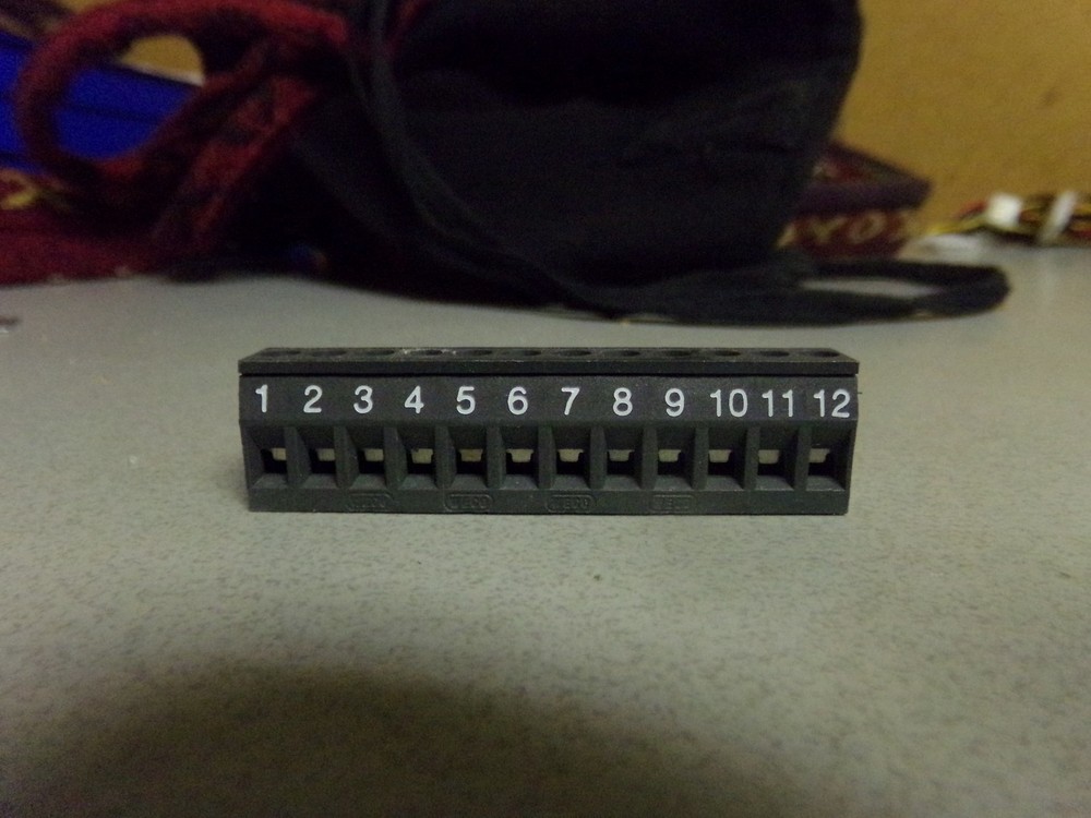 Connector with 12 Terminals *FREE SHIPPING*