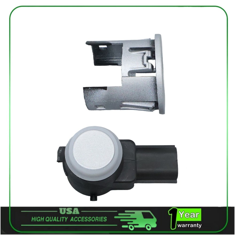 For 14-18 DODGE RAM 1500 BUMPER PARK ASSIST SENSOR BRACKET SILVER+BRACKET