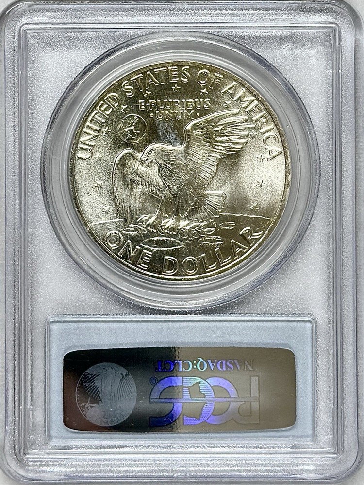 1971 S EISENHOWER SILVER DOLLAR PCGS MS67