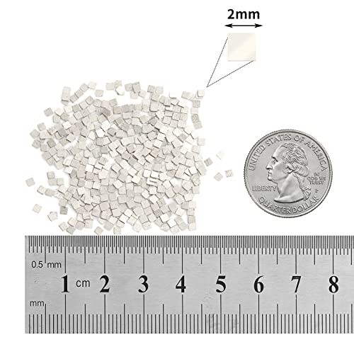 3 Grams Silver Solder for Jewelry - Precut Chips, Ultra Tiny, Medium Density,