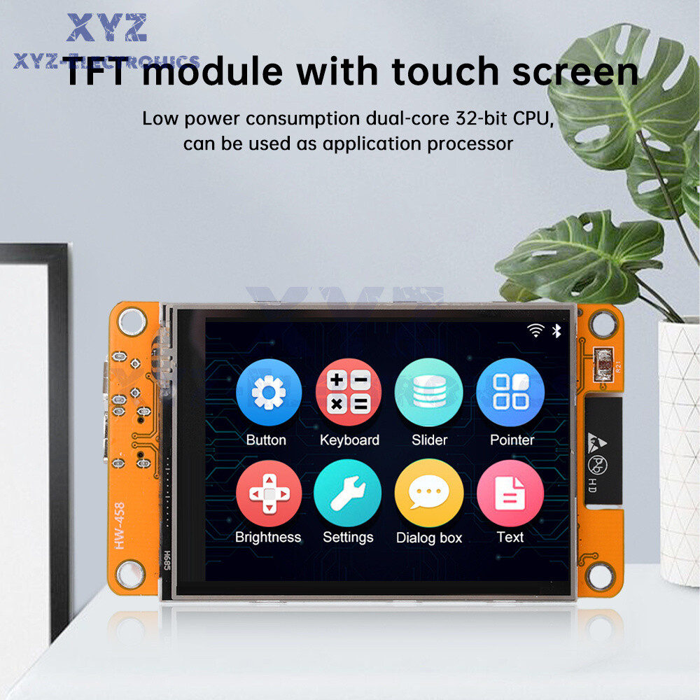 ESP32 WIFI Bluetooth Development Board 2.8" LCD TFT Touch Screen Module + Case