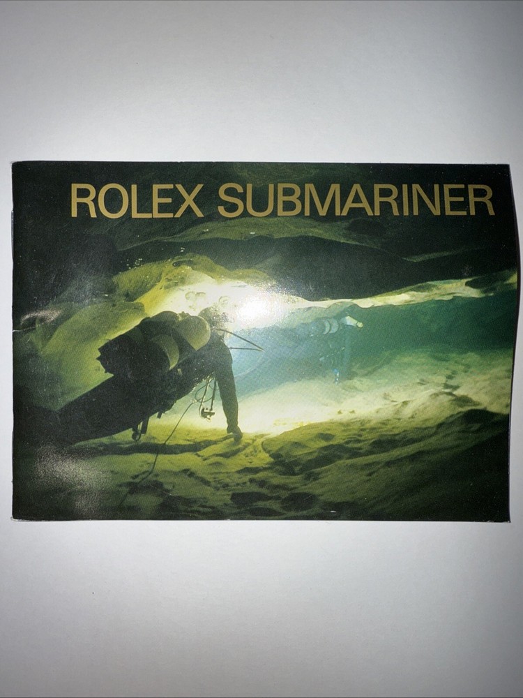 rolex submariner box with accessories