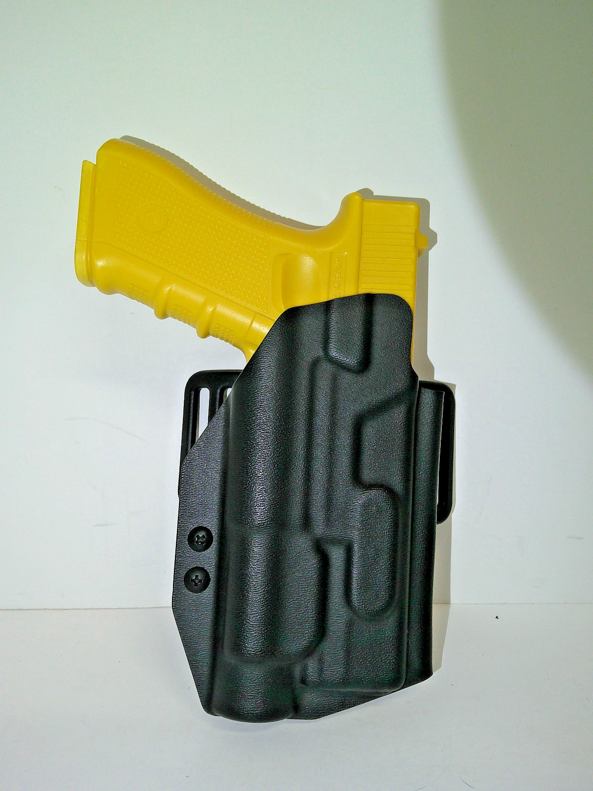 NEW 9" Polypropylene YELLOW Full Size Glock Replica Practice Training Pistol