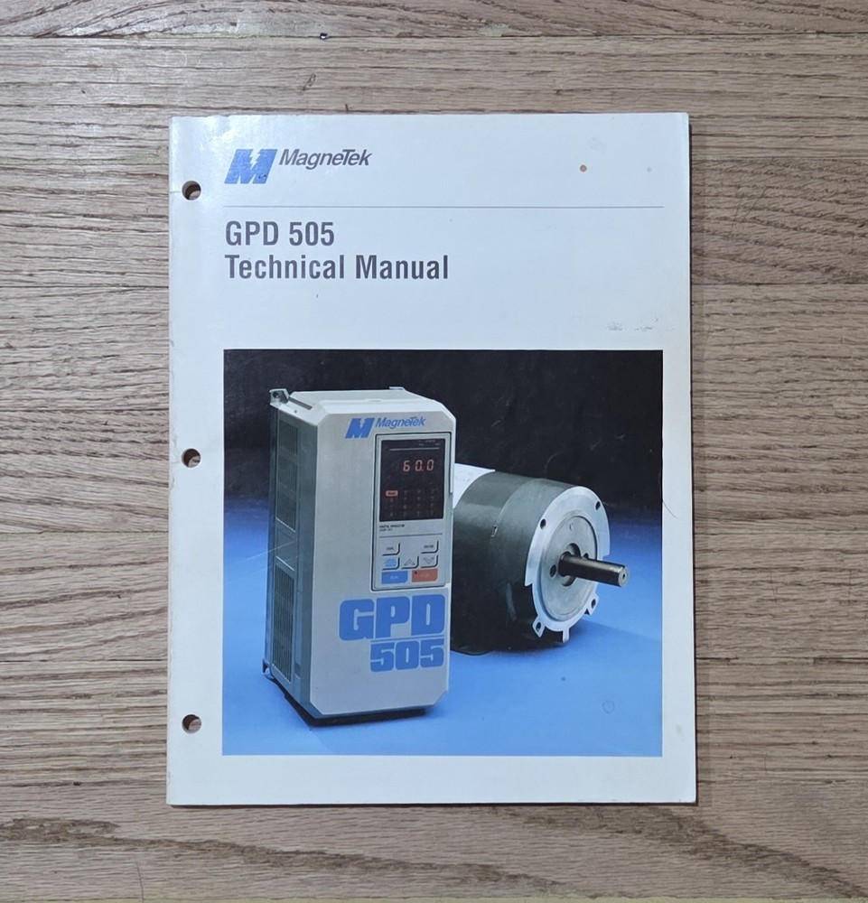 Magnetek GPD 505 Technical Manual 1995
