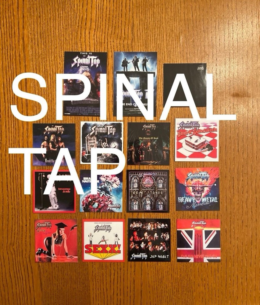 Spinal Tap fridge magnets