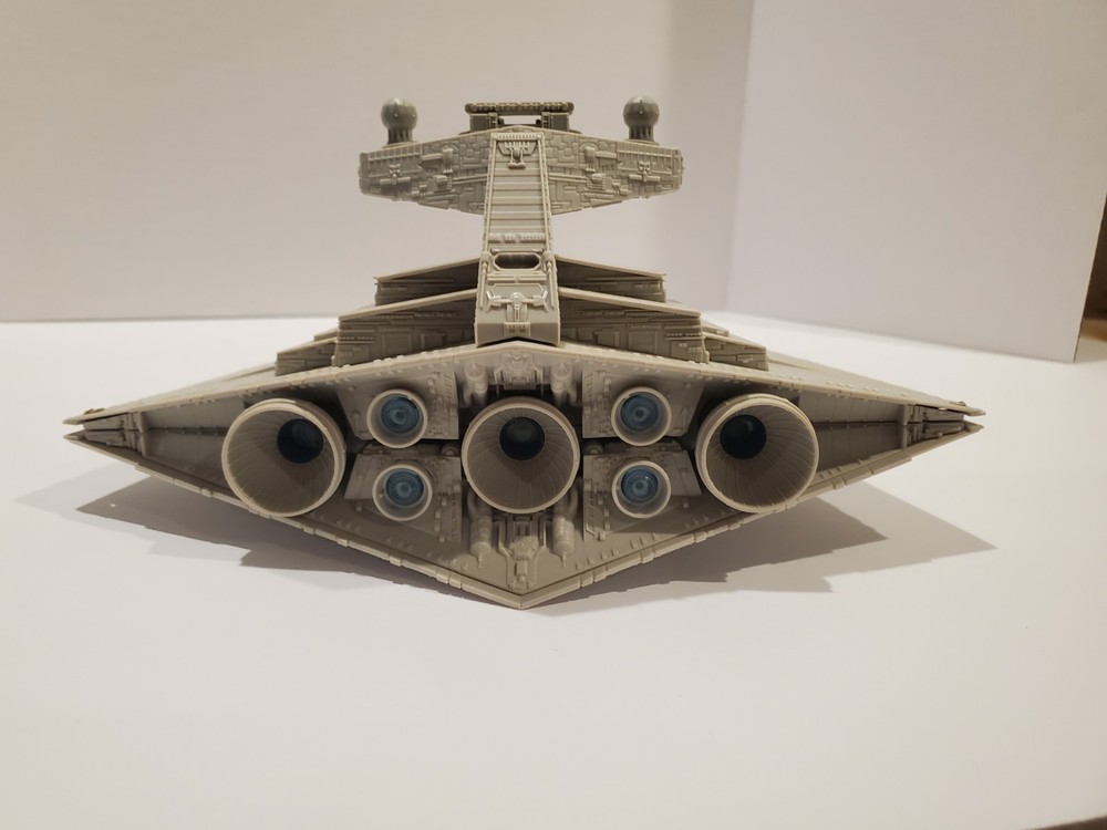 Star Wars Imperial Star Destroyer Electronic Model Revell Snap Tite - Untested