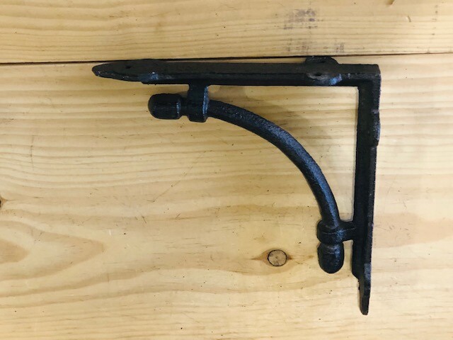 8 Bookshelf Brackets Corbels Wall Cast Iron Rustic Farmhouse 6 1/2" X 6 1/2"