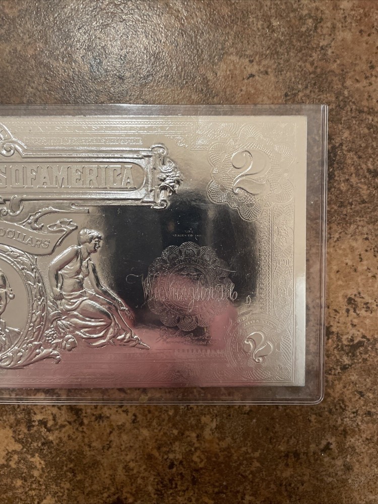 1899 2 dollar silver certificate