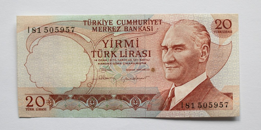 Turkey 20 Lira 1979 Banknote