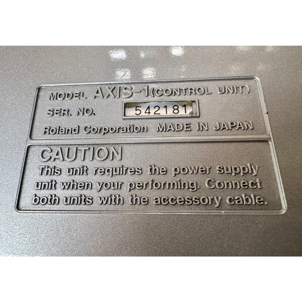 Roland AXIS MIDI Keyboard Controller Vintage Keytar Untested No PSU As-Is