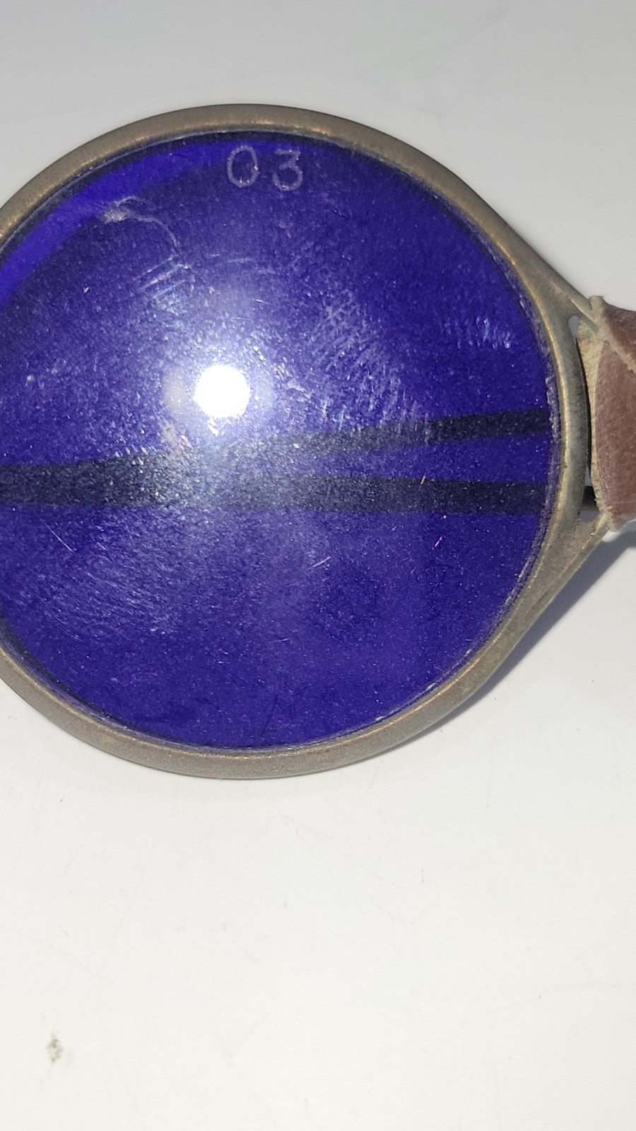 American Optical Melters Goggles NOS 1031E Cobalt Lenses