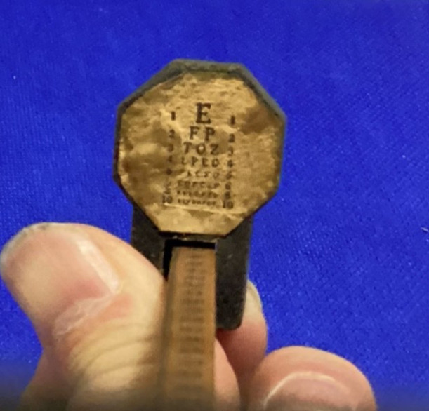 Antique Optical Equipment / Opthamology Device