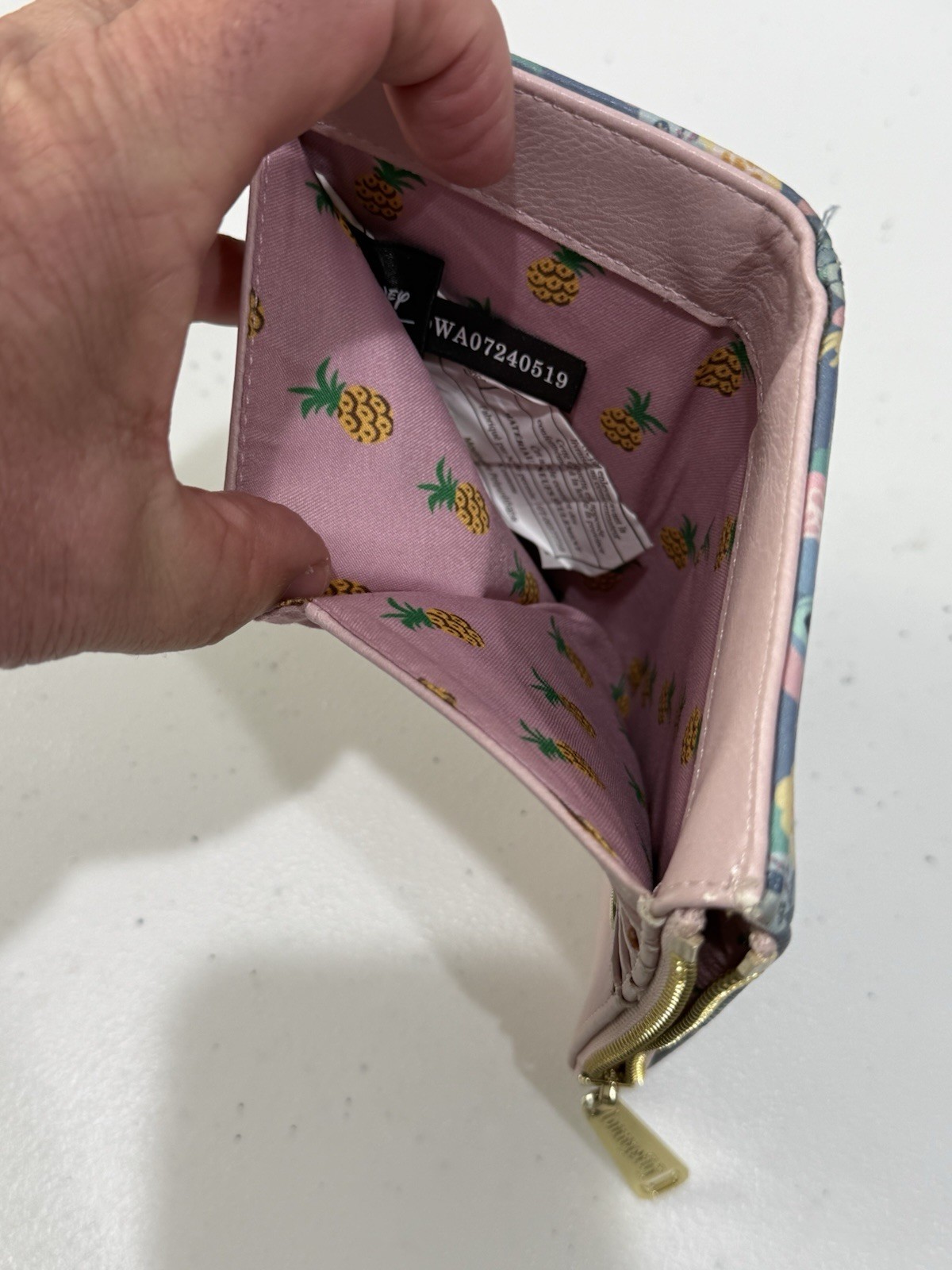 Loungefly Disney Stitch and Scrump Floral Bi-Fold Wallet