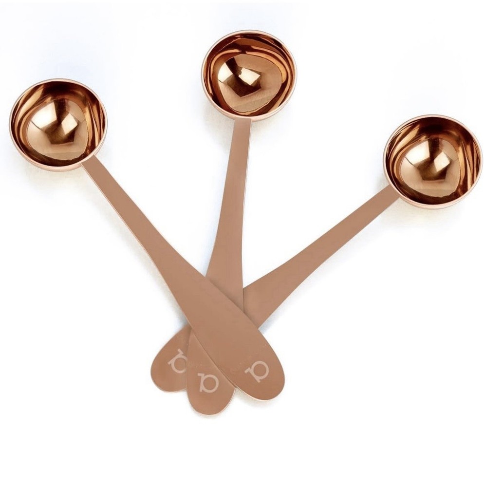 Tea Scoops Rose Gold