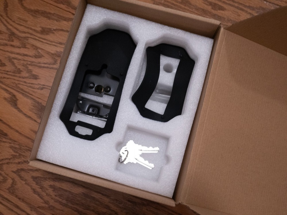 KlwenasMaec Smart Deadbolt Lock, Electronic Bluetooth Digital Keypad Lock