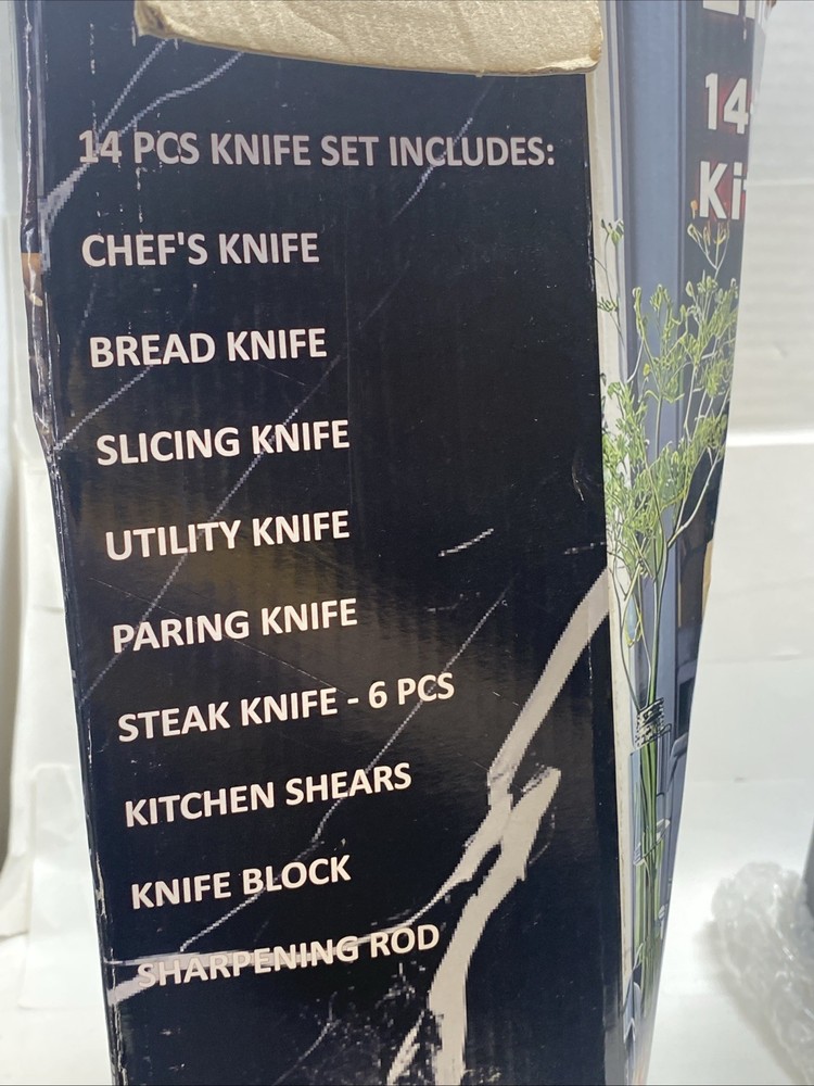 CHOWAY 12 Pieces Kitchen Knife Set