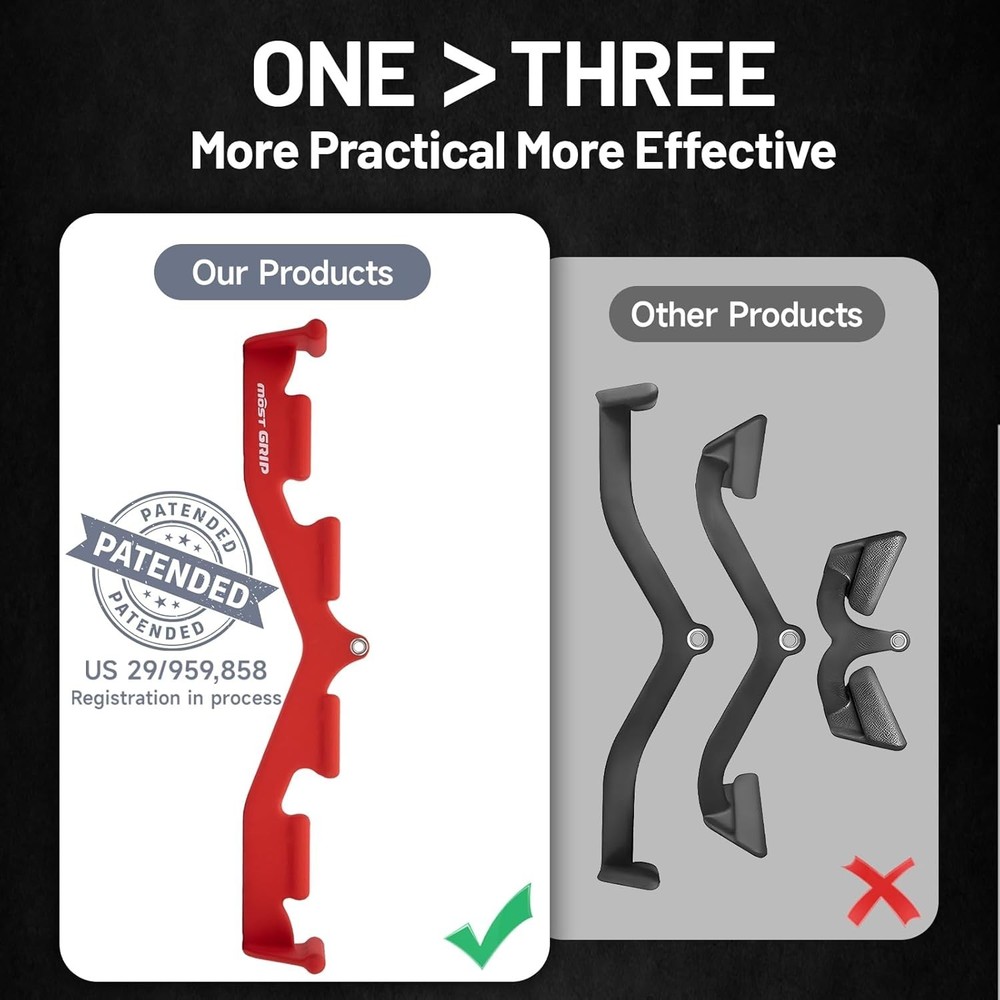 LAT Pull Down Bar with 6 Ergonomic Handles Neutral Grip LAT Pulldown Attachments