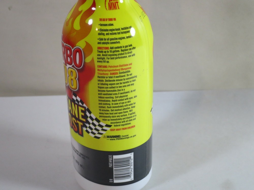 TURBO 108 NA30 Octane Boost 16oz.